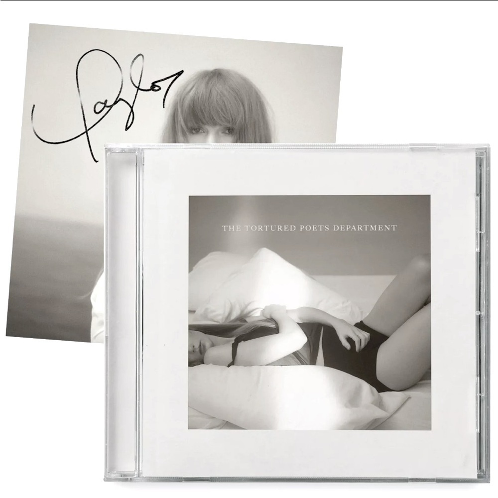 Taylor Swift Handsigned/Autographed TTPD CD Tortured Poets Department NWT-SEALED